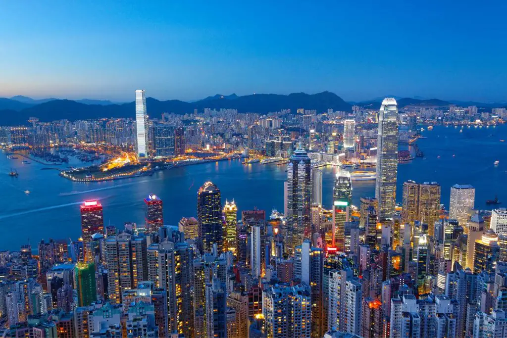 hong kong landscape Top destinations in Asia for women
