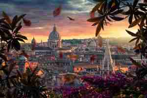 rome sunset roma lcn firm blog -A weekend of wonder: exploring Rome and the astonishing Coliseum in 2024