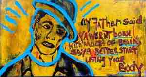 sylvester stallone self portrait Sylvester Stallone Italian roots.