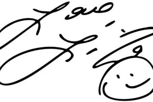 Liza Minnelli signature